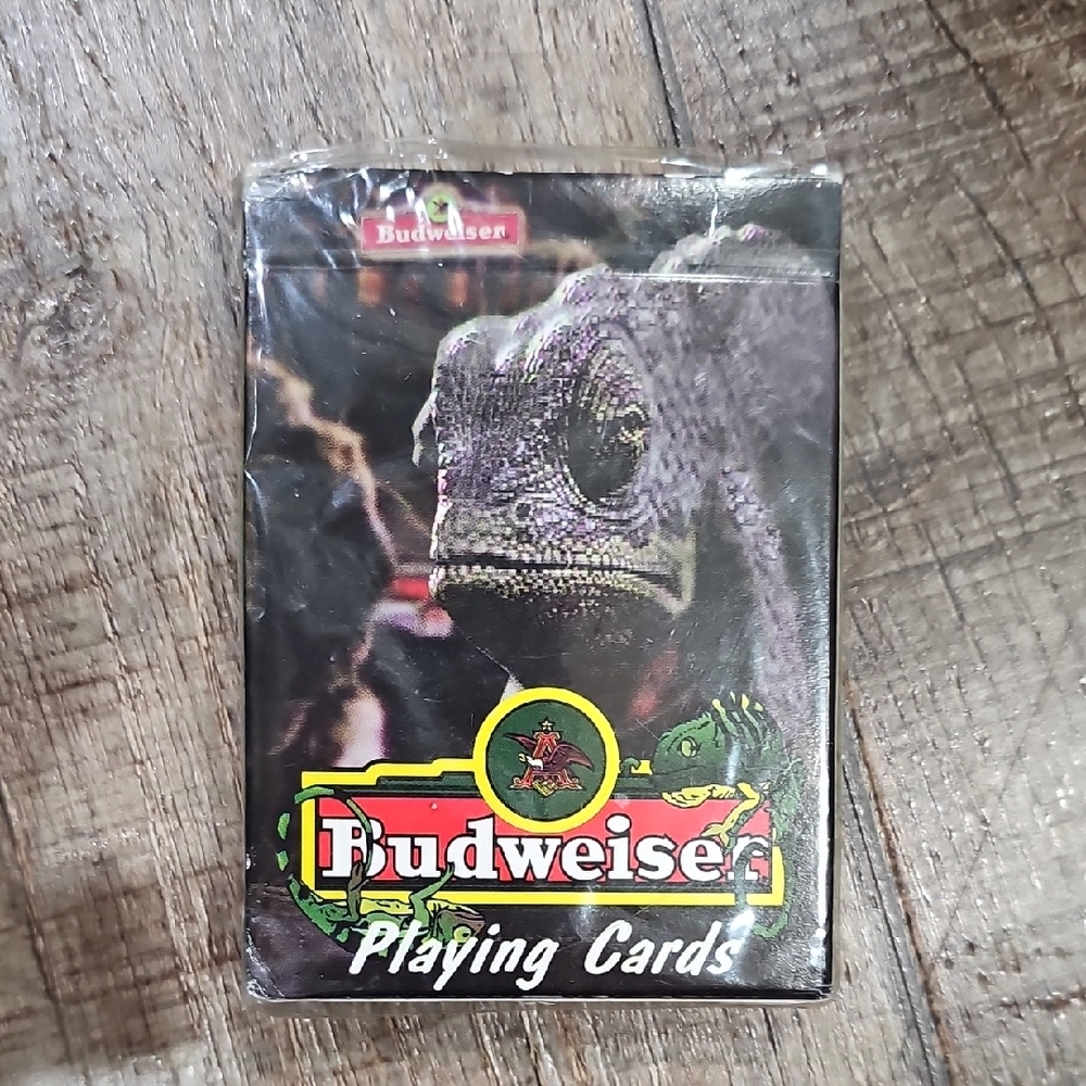 Budweiser Reptile Playing Cards